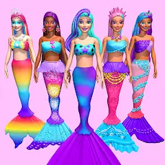 Color Reveal Doll Girl Games